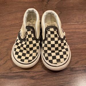 Toddler checker vans.